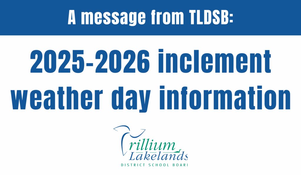 2025-2026 inclement weather day information - website